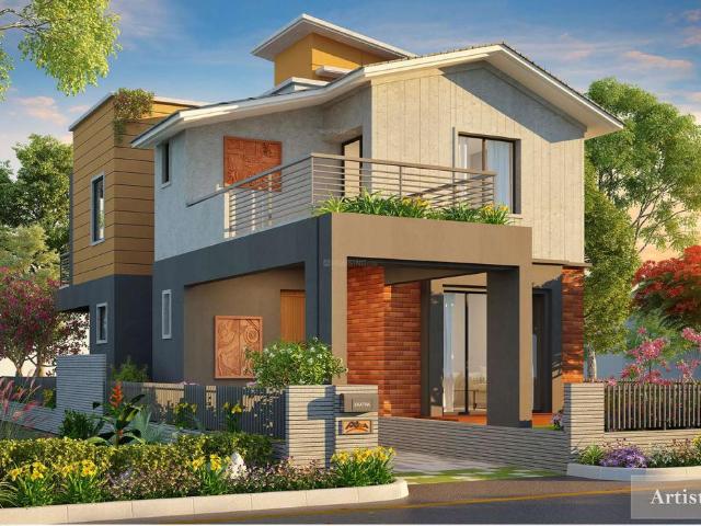 4 BHK Independent House in New Town for resale Kolkata. The reference number is 20827476
