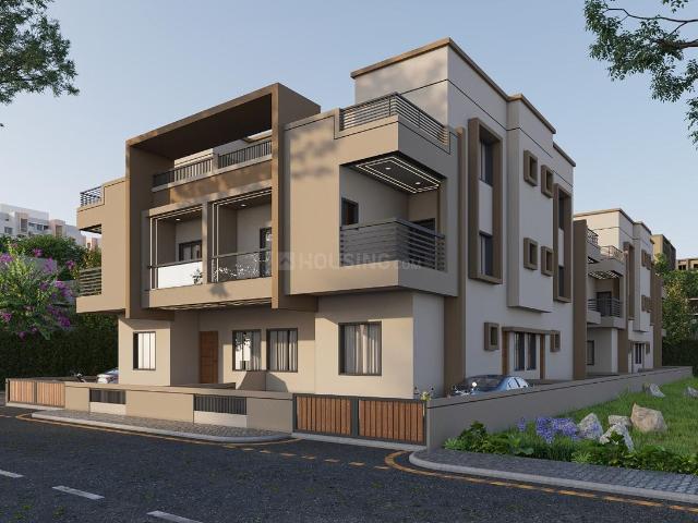 4 BHK Independent House in South Bopal for resale Ahmedabad. The reference number is 19462012