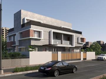 4 BHK Independent House in South Bopal for resale Ahmedabad. The reference number is 19627137
