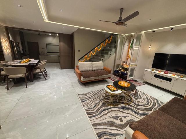 4 BHK Independent House in South Bopal for resale Ahmedabad. The reference number is 20777554