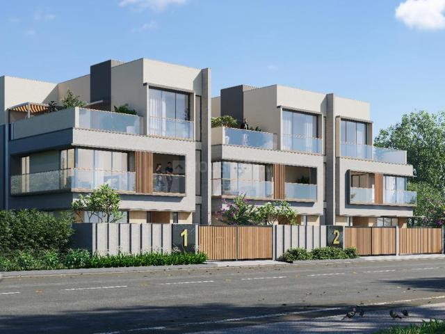 4 BHK Independent House in South Bopal for resale Ahmedabad. The reference number is 19414813
