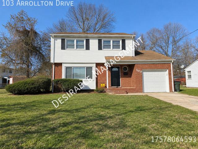 4 BR, 1.5 BA Apartment 103 Arrollton Drive, Hampton, VA 23666