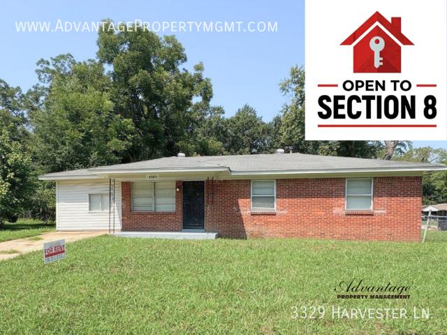 4 BR, 1.5 BA Apartment 3329 Harvester Ln Memphis, TN 38127