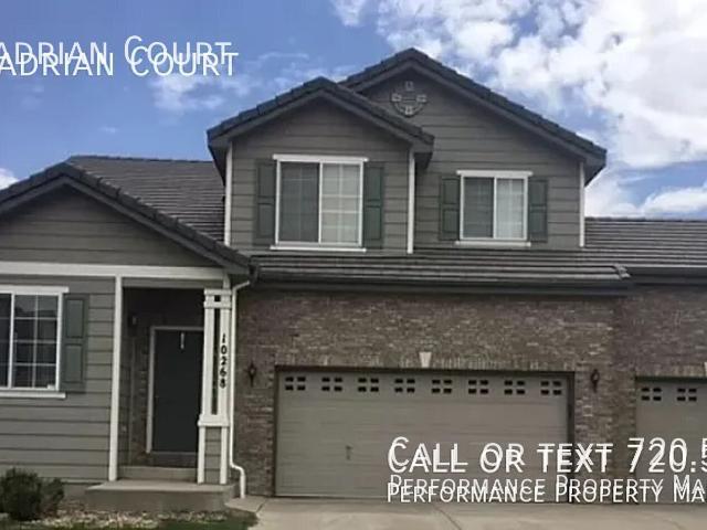 4 BR, 2.5 BA Apartment 10268 Hadrian Court, Parker, CO 80134