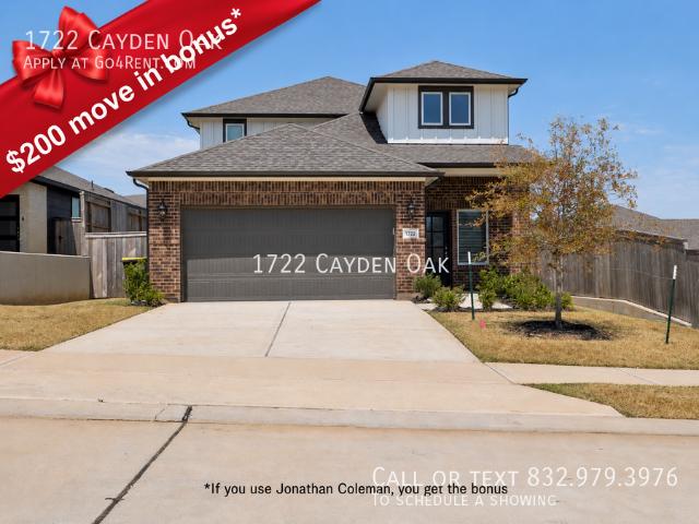 4 BR, 2.5 BA Apartment 1722 Cayden Oak, Conroe, TX 77304
