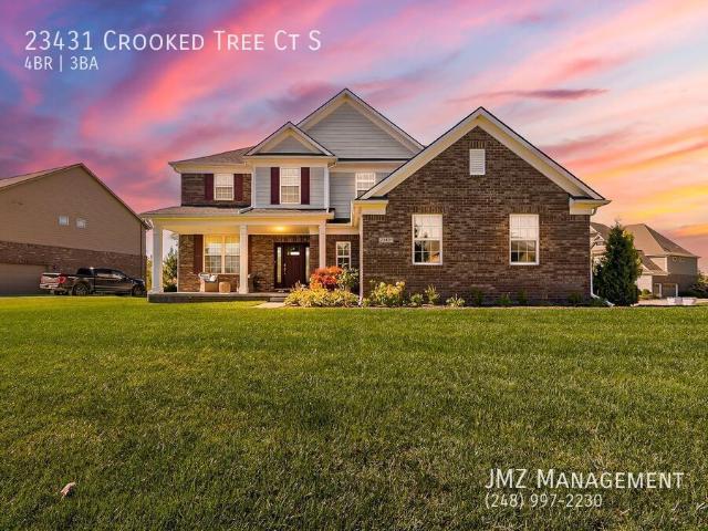 4 BR, 2.5 BA Apartment 23431 Crooked Tree Ct S, South Lyon, MI 48178