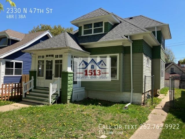 4 BR, 2.5 BA Apartment 2330 N 47th St, Milwaukee, WI 53210