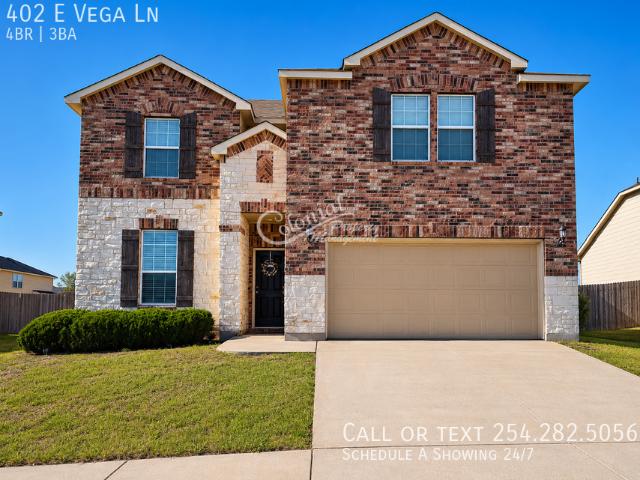 4 BR, 2.5 BA Apartment 402 E Vega Ln, Killeen, TX 76542