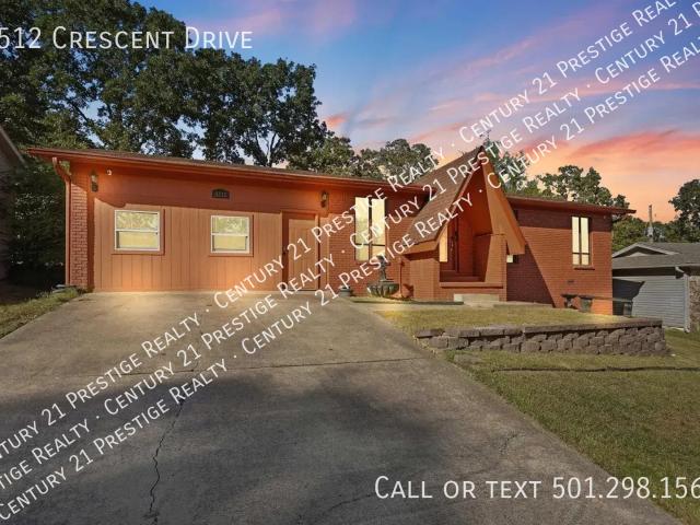 4 BR, 2.5 BA Apartment 5512 Crescent Drive, North Little Rock, AR 72118