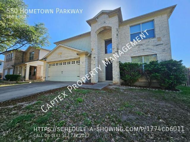 4 BR, 2.5 BA Apartment 580 Hometown Parkway, Kyle, TX 78640