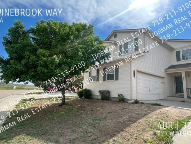 4 BR, 2.5 BA Apartment 625 WINEBROOK WAY, FOUNTAIN, CO 80817