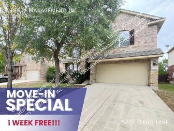 4 BR, 2.5 BA Apartment 6202 Diego Lane, San Antonio, TX 78253