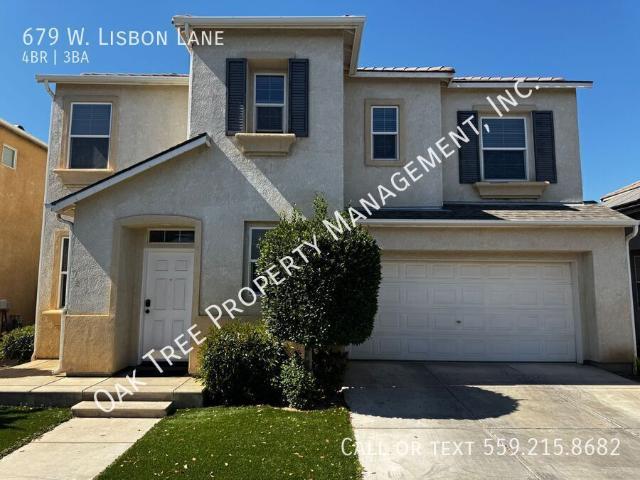 4 BR, 2.5 BA Apartment 679 W. Lisbon Lane, Clovis, CA 93619