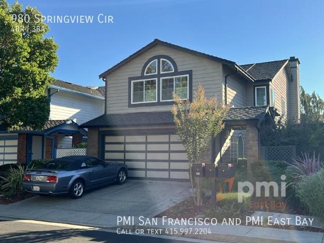 4 BR, 2.5 BA Apartment 980 Springview Cir, San Ramon, CA 94583