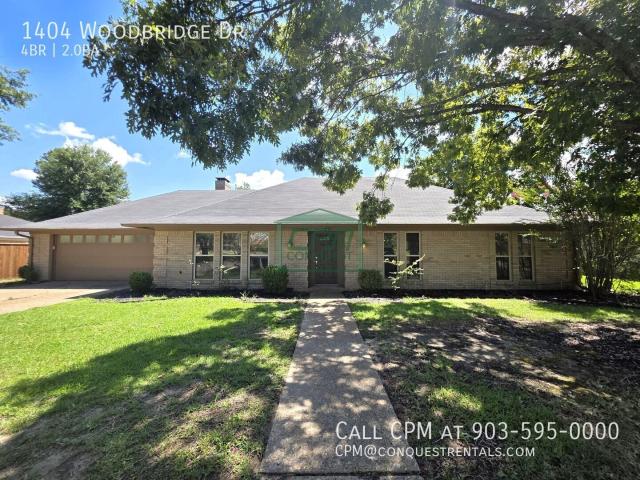4 BR, 2 BA Apartment 1404 Woodbridge Dr, Tyler, TX 75703