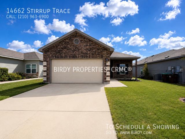 4 BR, 2 BA Apartment 14662 Stirrup Trace, Elmendorf, TX 78112