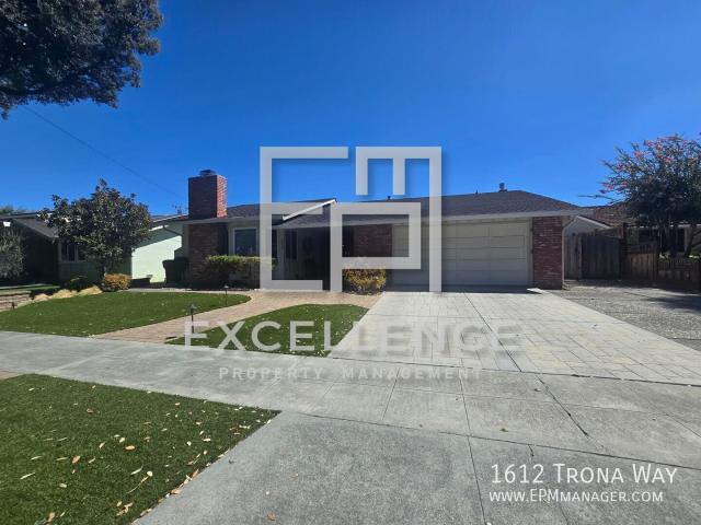 4 BR, 2 BA Apartment 1612 Trona Way, San Jose, CA 95125