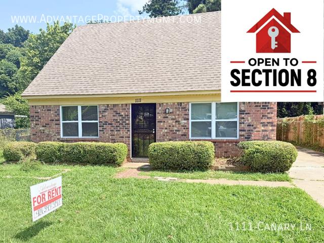 4 BR, 2 BA Apartment 1111 Canary Ln Memphis, TN 38109