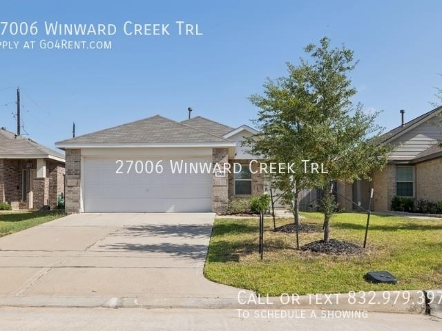 4 BR, 2 BA Apartment 27006 Winward Creek Trl, Katy, TX 77493