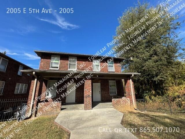 4 BR, 2 BA Apartment 2005 E 5th Ave, Knoxville, TN 37917