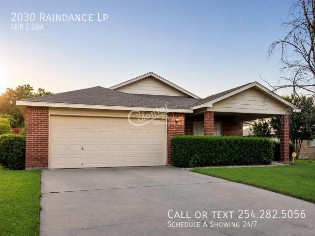 4 BR, 2 BA Apartment 2030 Raindance Lp, Harker Heights, TX 76548