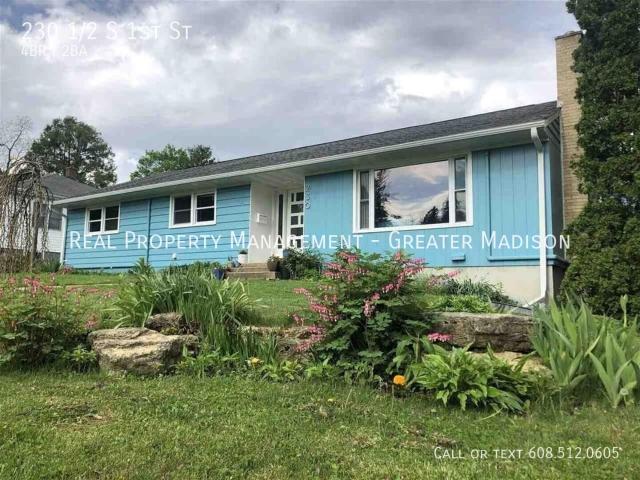 4 BR, 2 BA Apartment 230 1/2 S 1st St, Mount Horeb, WI 53572