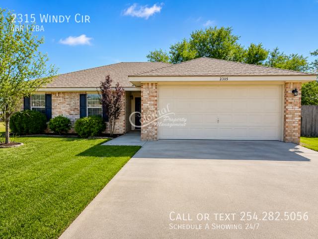 4 BR, 2 BA Apartment 2315 Windy Cir, Temple, TX 76502