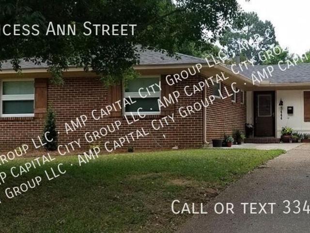 4 BR, 2 BA Apartment 3444 Princess Ann Street, Montgomery, AL 36109