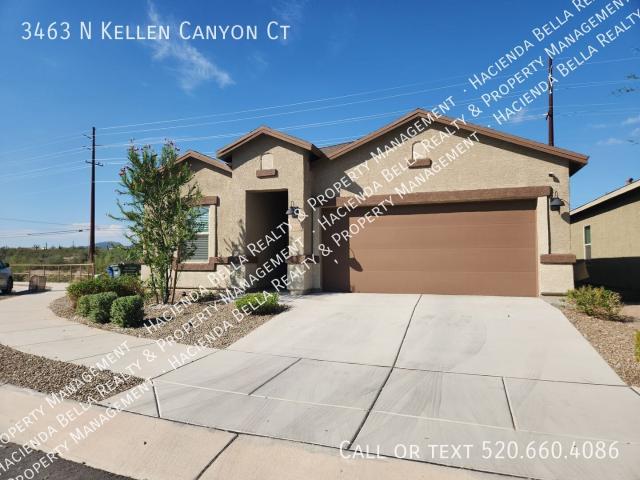 4 BR, 2 BA Apartment 3463 N Kellen Canyon Ct, Tucson, AZ 85745
