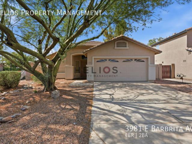 4 BR, 2 BA Apartment 3981 E Barbrita Ave, Gilbert, AZ 85234