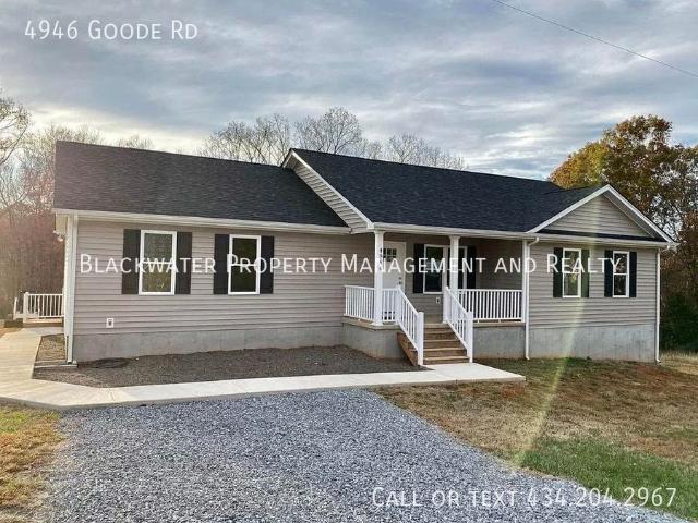4 BR, 2 BA Apartment 4946 Goode Rd, Goode, VA 24556