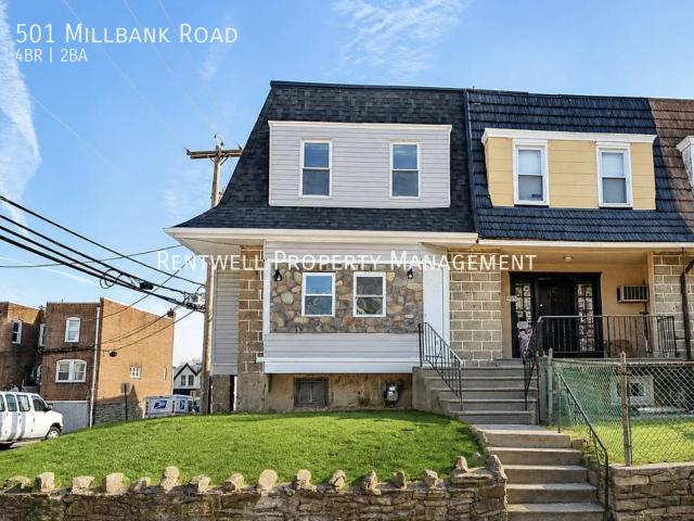 4 BR, 2 BA Apartment 501 Millbank Road, Upper Darby, PA 19082