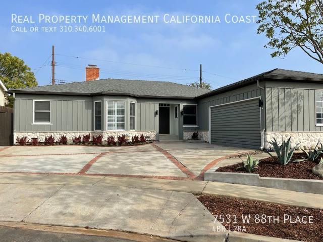 4 BR, 2 BA Apartment 7531 W 88th Place, Los Angeles, CA 90045