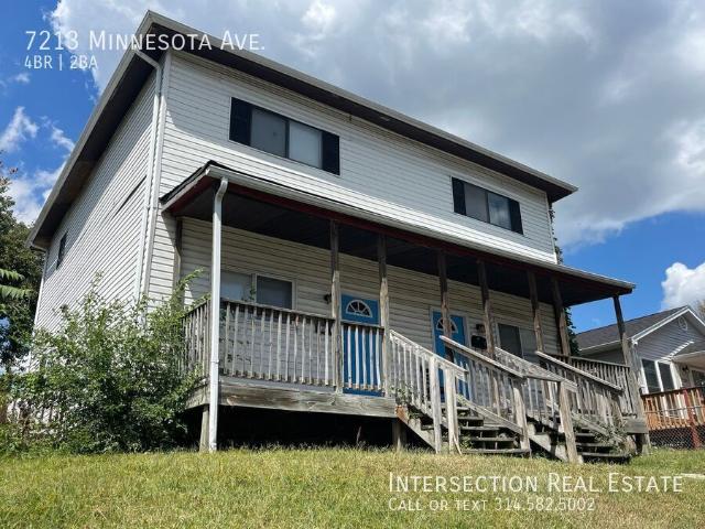 4 BR, 2 BA Apartment 7213 Minnesota Ave St. Louis, MO 63111