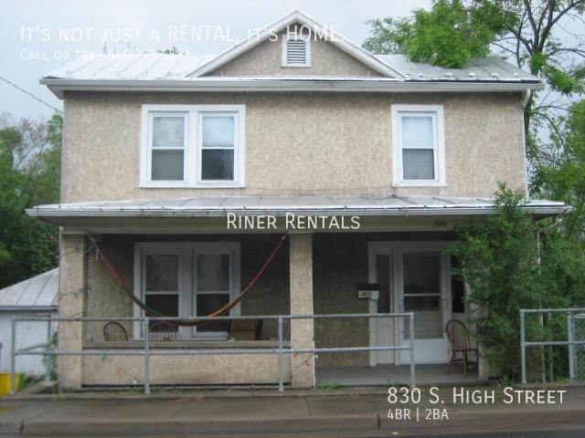 4 BR, 2 BA Apartment 830 S. High Street, Harrisonburg, VA 22801