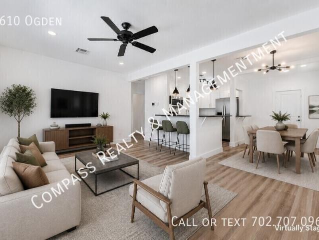 4 BR, 3 BA Apartment 1610 Ogden, Las Vegas, NV 89101