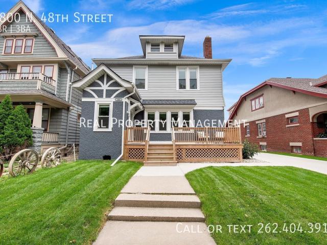 4 BR, 3 BA Apartment 1800 N. 48th Street, Milwaukee, WI 53208