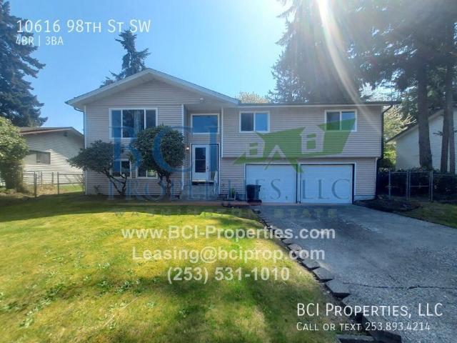 4 BR, 3 BA Apartment 10616 98th St SW, Tacoma, WA 98498