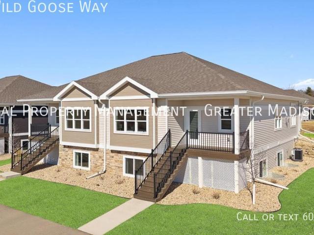 4 BR, 3 BA Apartment 2862 Wild Goose Way, Stoughton, WI 53589
