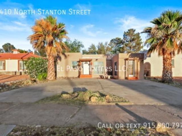 4 BR, 3 BA Apartment 3410 North Stanton Street, El Paso, TX 79902