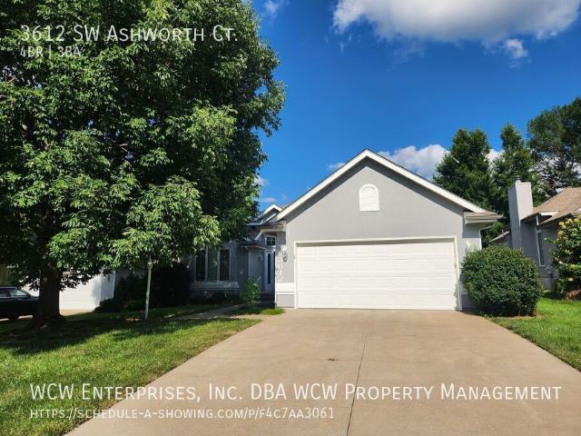 4 BR, 3 BA Apartment 3612 SW Ashworth Ct Topeka, KS 66614