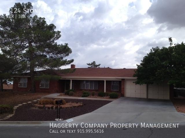 4 BR, 3 BA Apartment 3124 Stone Edge, El Paso, TX 79904