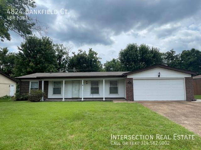 4 BR, 3 BA Apartment 4824 Bankfield Ct St. Louis, MO 63128