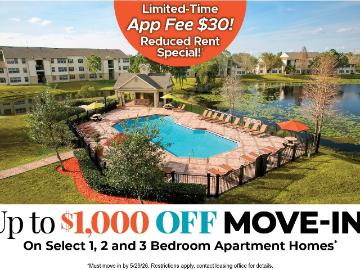 4 BR, 3 BA Apartment 5200 Loma Vista Circle Unit 07 214, Oviedo, FL 32765
