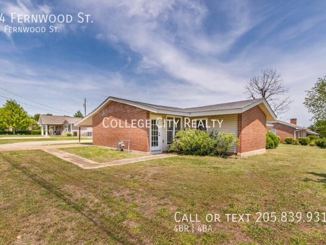 4 BR, 4 BA Apartment 34 Fernwood St Tuscaloosa, AL 35401