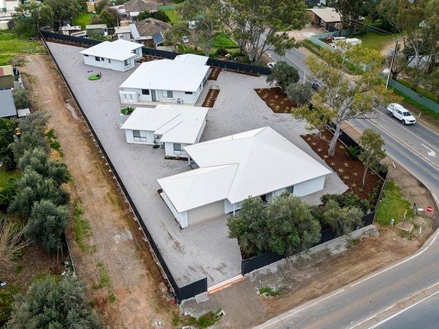 4 Brand New Homes One Title 2835 sqaure metres  Approx Corner Allotment 76.55m Approx Total Road Frontage