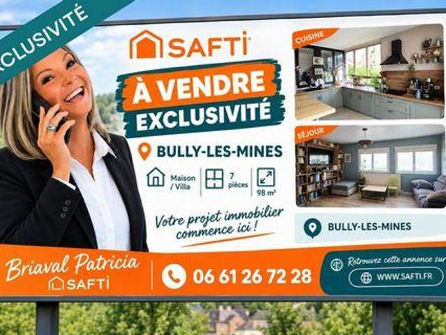 4 chambres, Bully Nord 62160 106202149