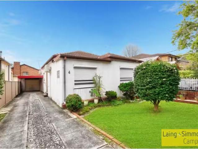 4 Hixson Street, Bankstown House for rent Listed by Kevin He of