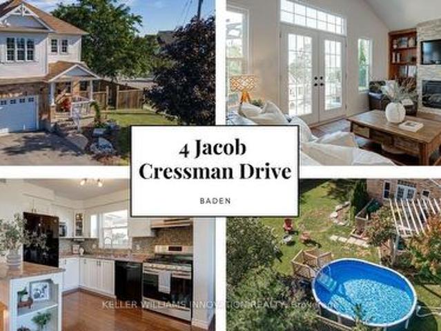 4 Jacob Cressman Drive, Wilmot, ON, N3A 4K9 house for sale | Listing ID X13841 | Royal LePage
