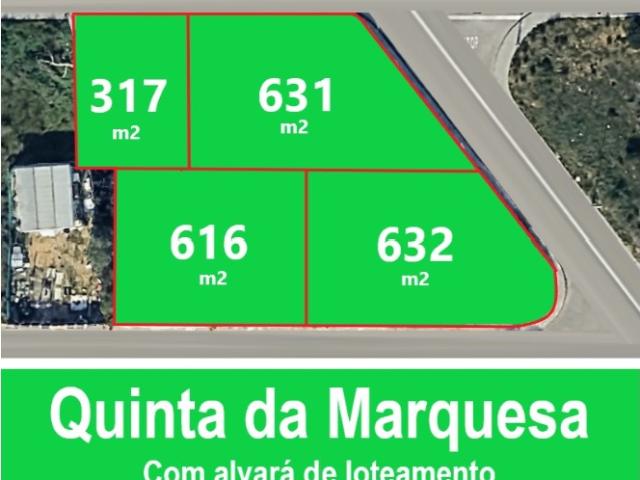 4 lotes na Quinta da Marquesa